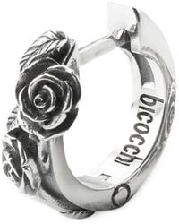 Emanuele Bicocchi - Rose Hoop Earring - Lyst