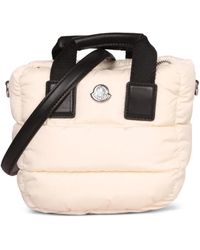 Moncler - Caradoc Quilted Logo-Patch Mini Bag - Lyst