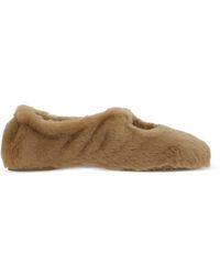 Loewe - Anagram Pebble Ballet Flats - Lyst