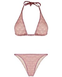 Missoni - Metallic-threading Bikini Set - Lyst