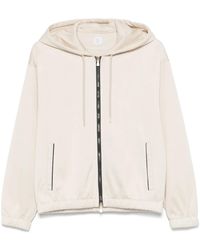 Eleventy - Zip-Up Hoodie - Lyst