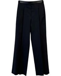 Loewe - Wool Trousers - Lyst