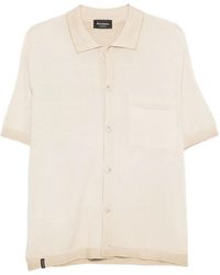 AROVESCIO - Pocket Short-Sleeve Shirt - Lyst