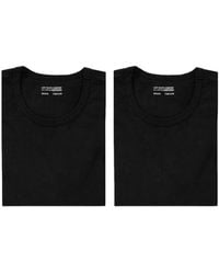 Lady White Co. - Crew-Neck Cotton T-Shirt (Pack Of Two) - Lyst
