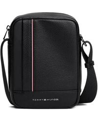 Tommy Hilfiger - Metal Logo Cross-Body Reporter Bag - Lyst