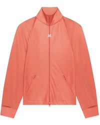 Courreges - Zip-Up Sweatshirt - Lyst
