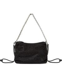 Karl Lagerfeld - Ikon Kleine Schoudertas Met Kettinghengsel En Stras - Lyst