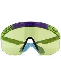 Gucci - Logo-Print Mask-Frame Sunglasses - Lyst