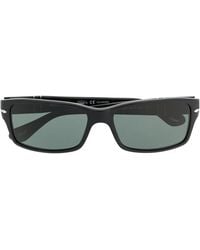 Persol - Rectangular Frame Sunglasses - Lyst