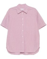 Manuel Ritz - Striped Short-Sleeve Shirt - Lyst