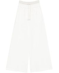 Panicale - Drawstring Wide-Leg Trousers - Lyst