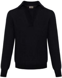 Paul & Shark - Long-Sleeve V-Neck Sweater - Lyst