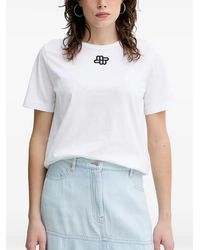 Munthe - Tylie Embroidered T-Shirt - Lyst