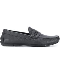 armani driving loafers