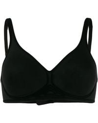 Wolford - 3W Skin Velvet-Trimmed Bra - Lyst
