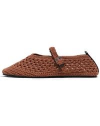 Bimba Y Lola - Crochet Ballerinas - Lyst