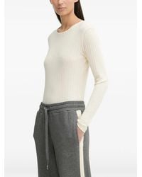 Marc O' Polo - Ribbed Long-Sleeve Top - Lyst