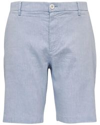 Dek - Pantalones Cortos Con Botones - Lyst