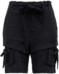 Isabel Marant - Bermia Tie-Waist Pocket Shorts - Lyst