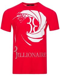 Billionaire - T-Shirt À Imprimé Graphique - Lyst