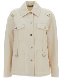 DURAZZI MILANO - Buttoned Shirt Jacket - Lyst