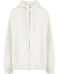 Maison Margiela - Zipped Drawstring Hoodie - Lyst
