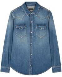 Alanui - Denim Overhemd - Lyst