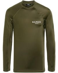 Balmain - ロゴ ロングtシャツ - Lyst