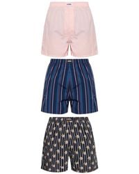 DIESEL - Logo-Patch Boxer Shorts (Set Of Three) - Lyst