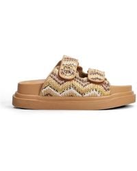 Marc Ellis - Calipso 002 Touch-Strap Flat Sandals - Lyst