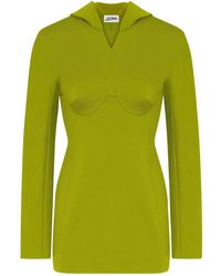 Jean Paul Gaultier - Hooded Long-Sleeves Mini Dress - Lyst