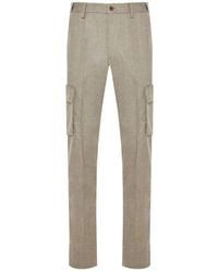 Corneliani - Cargo Straight-Leg Trousers - Lyst