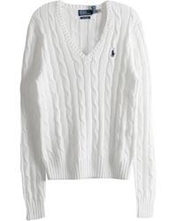 Polo Ralph Lauren - ケーブルニット Vネックセーター - Lyst