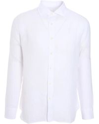 120% Lino - Linen Shirt - Lyst