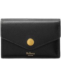 Mulberry - Leather Folded Multi-Card Wallet - Lyst