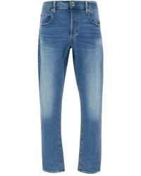 G-Star - 3301 Five-Pocket Logo Jeans - Lyst