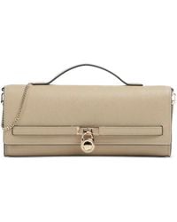 Michael Kors - Hamilton Moderne Medium Leather Convertible Clutch - Lyst