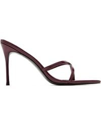 Femme LA - 100 Donatella Cross-Strap Stiletto Sandals - Lyst