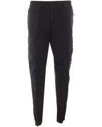 Stone Island - 3100033 Stretch Organic-Broken-Twill-Cotton 'Old' Effect Cargo Trousers - Lyst