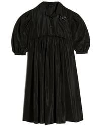 Simone Rocha - Signature Smock Embellished Shirt Dress - Lyst