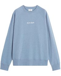 Maison Kitsuné - Raglan-Sleeve Crew-Neck Sweatshirt - Lyst