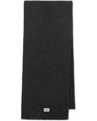 Dolce & Gabbana - Logo-Patch Wool Scarf - Lyst