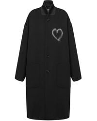 Moschino - コントラストカラー コート - Lyst