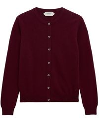 Pringle of Scotland - Crew-Neck Cashmere Cardigan - Lyst