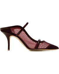 Malone Souliers - 70Mm Sheer Mesh Pointed-Toe Mules - Lyst