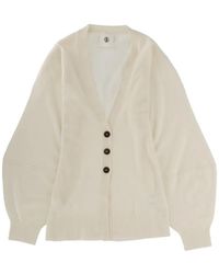 THE GARMENT - Como Button V-Neck Knitwear - Lyst