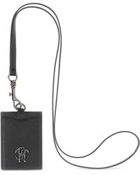 Roberto Cavalli - Logo-Plaque Card Holder - Lyst