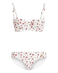 Dolce & Gabbana - Floral Underwired Bikini - Lyst