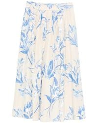 ROSSO35 - Floral Skirt - Lyst