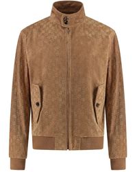 Gucci - Suède Jack Met Gg-Jacquard - Lyst